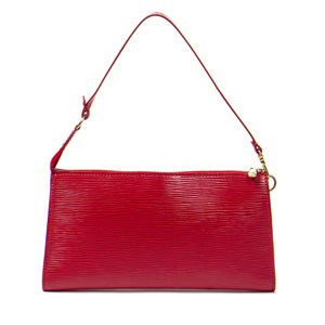 Louis Vuitton Accessory Pouch in Red Epi
